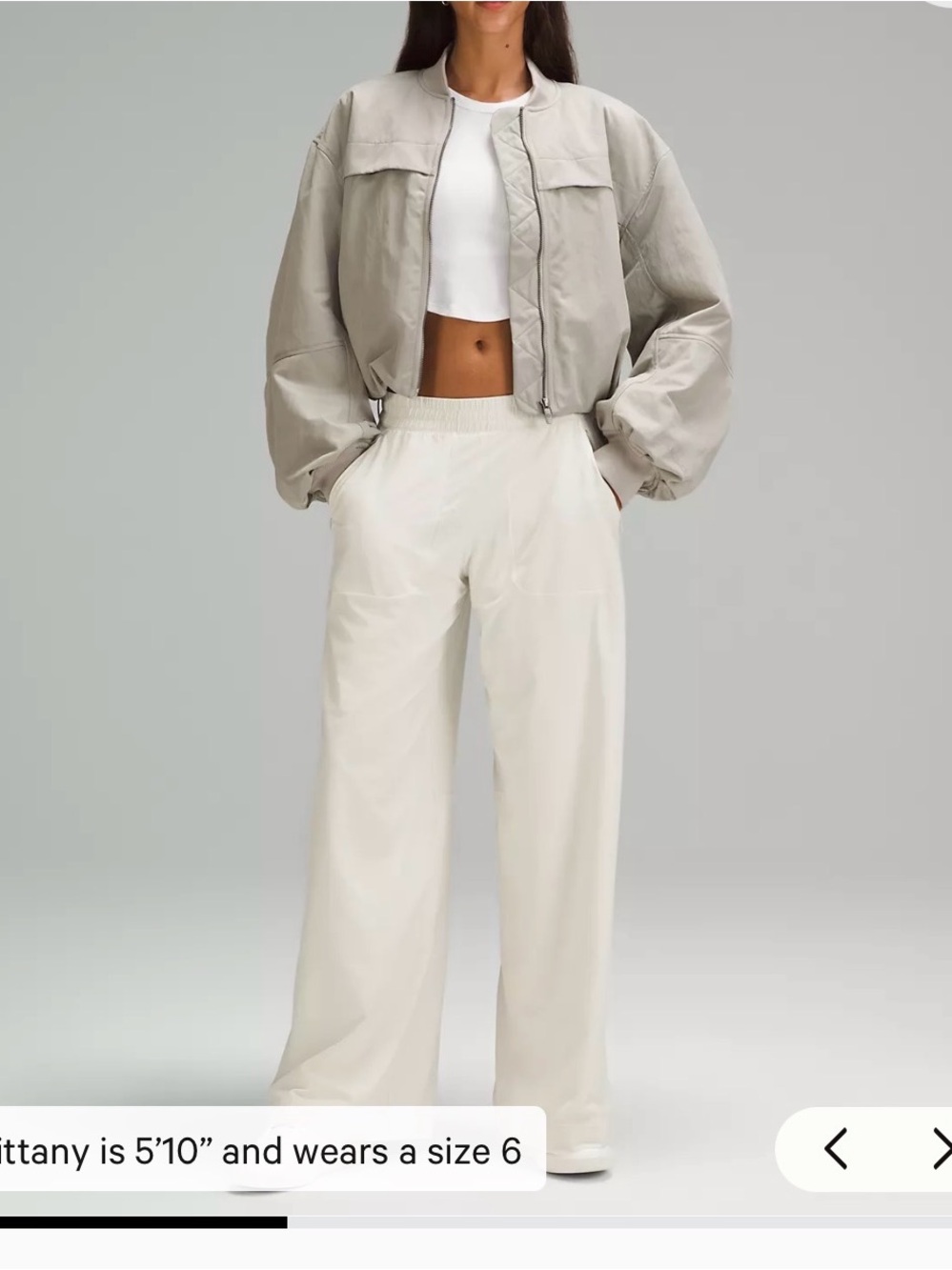 NWOT Lululemon swift mid rise wide leg pant